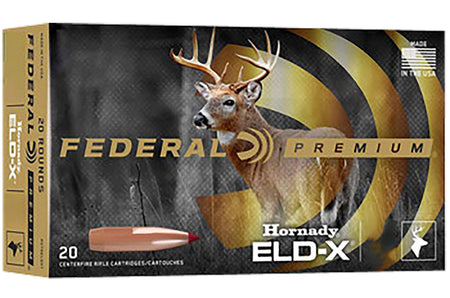Federal .30-06 Springfield P3006ELDX1 Premium ELD-X Extremely Low Drag-eXpanding 175 Grain