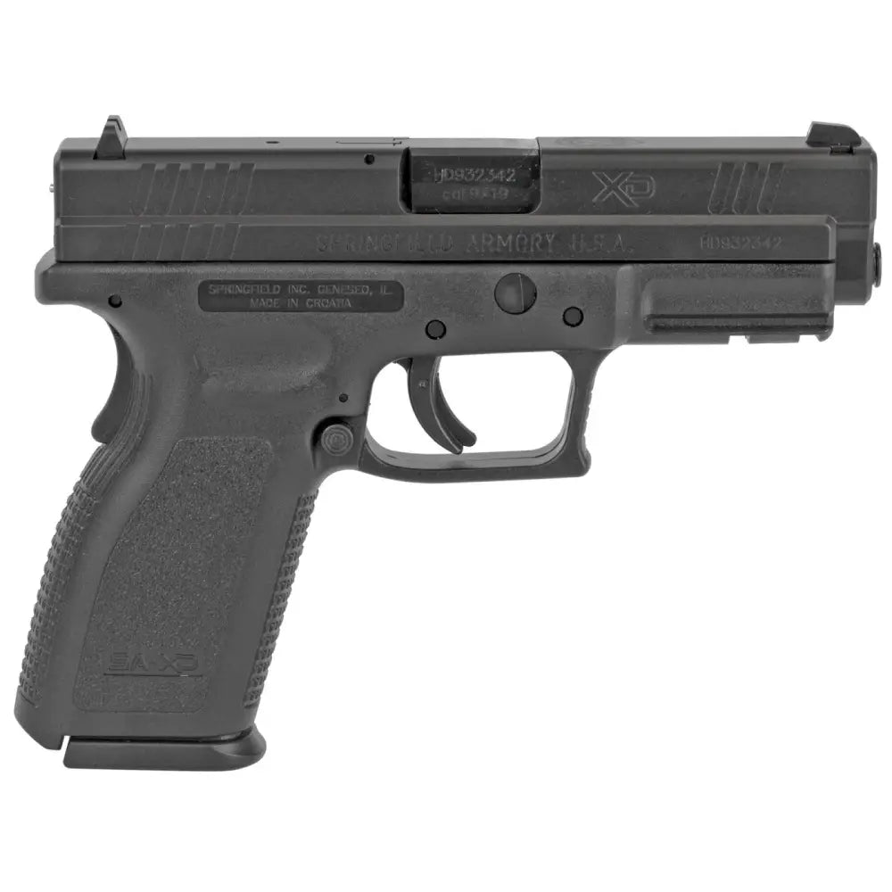 Springfield Armory XD Service 9mm 4" Black Pistol, 16-Round Magazine