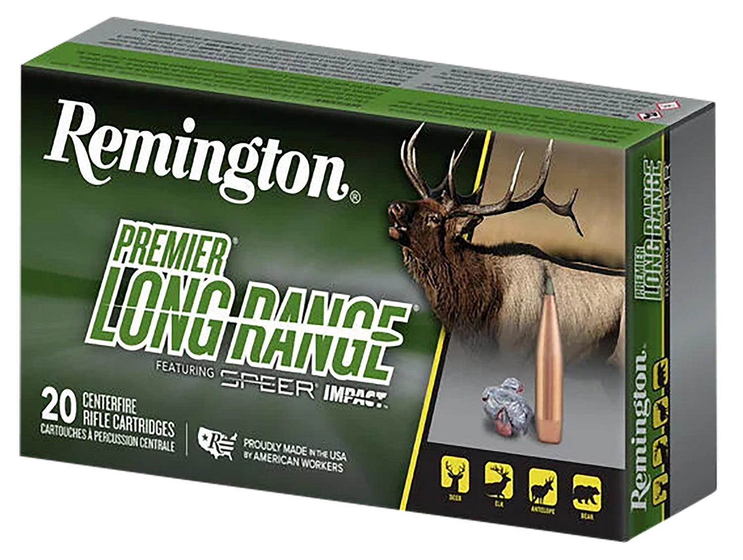 Remington 6.5mm Creedmoor R21341 Premier Long Range Speer Impact 140 Grain