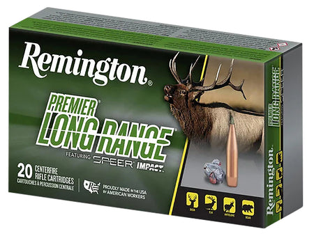 Remington 6.5mm Creedmoor R21341 Premier Long Range Speer Impact 140 Grain