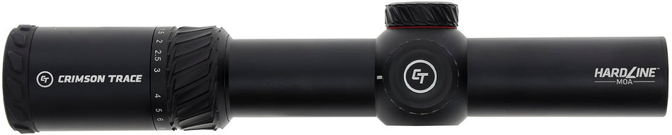 Crimson Trace 013002403 Hardline Black 1-10x28mm 34mm Tube Illuminated TR1-MOA Reticle Scope