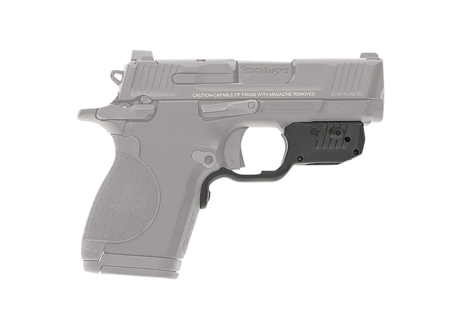 Crimson Trace Laserguard 013000172 Red Laser for S&W CSX, Black Polymer