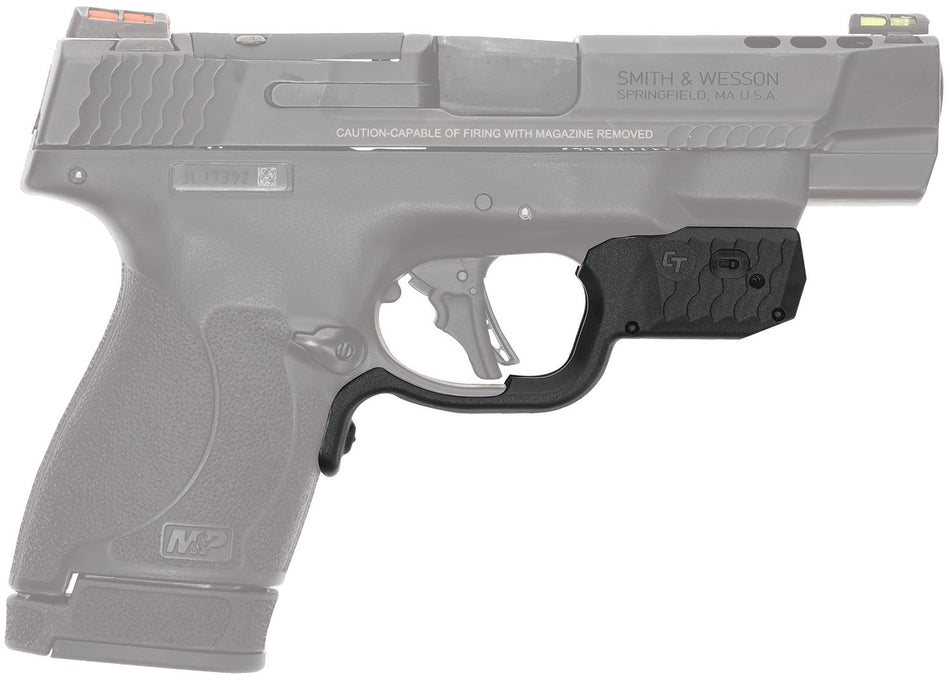 Crimson Trace Laserguard 013000052 Red Laser Sight for M&P Shield Plus, Black
