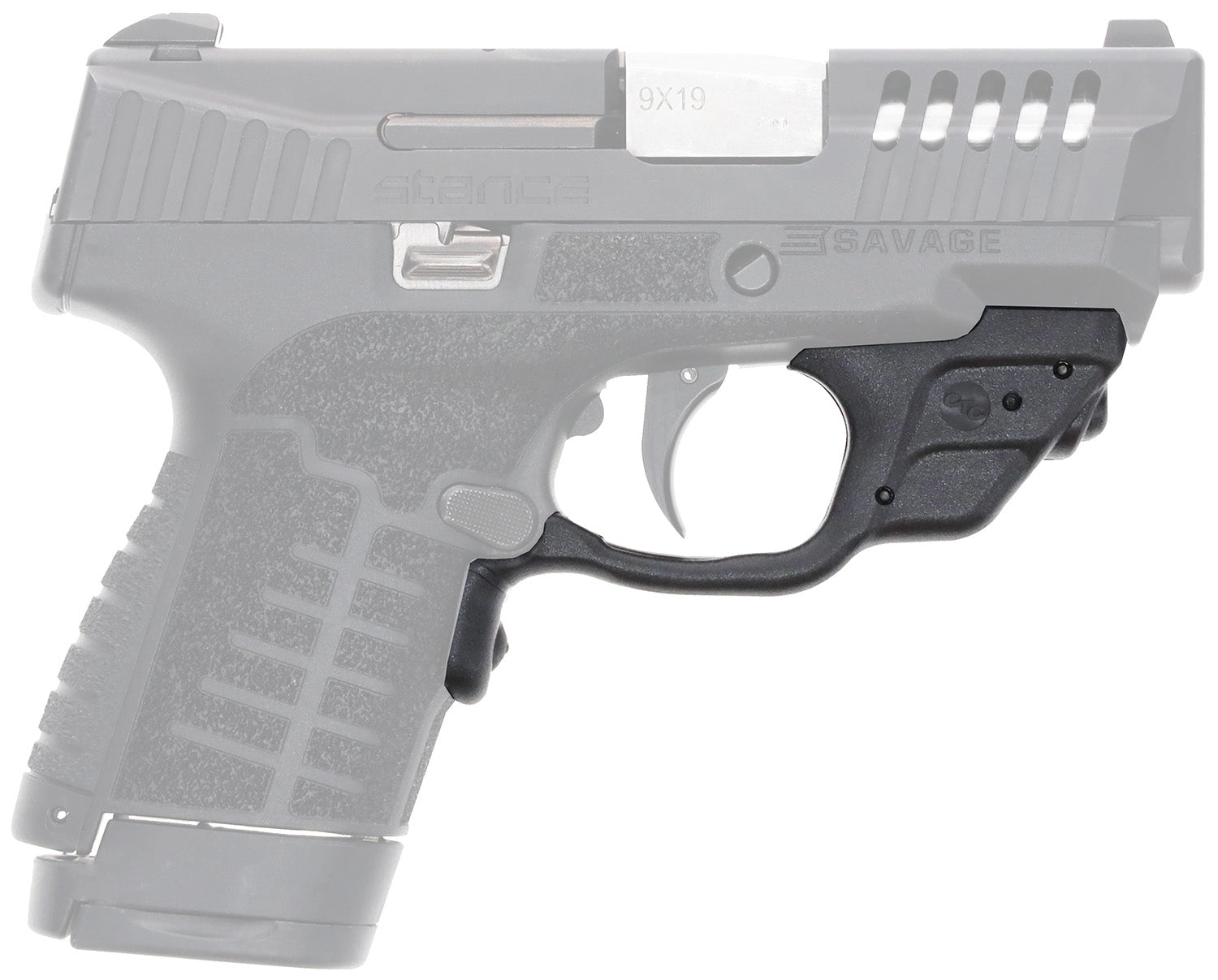 Crimson Trace Laserguard 013000161 Red Laser Sight for Savage Stance, Black