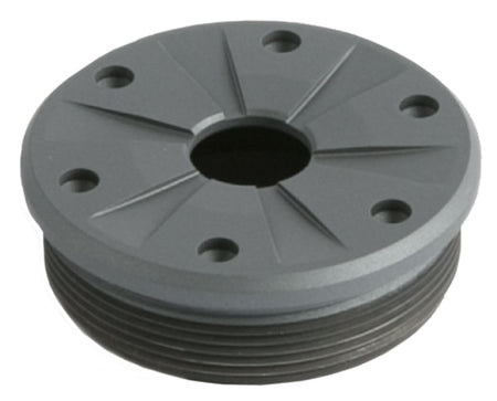 SilencerCo AC1340 Bravo Suppressor Front Cap 7.62mm, Gray Stainless