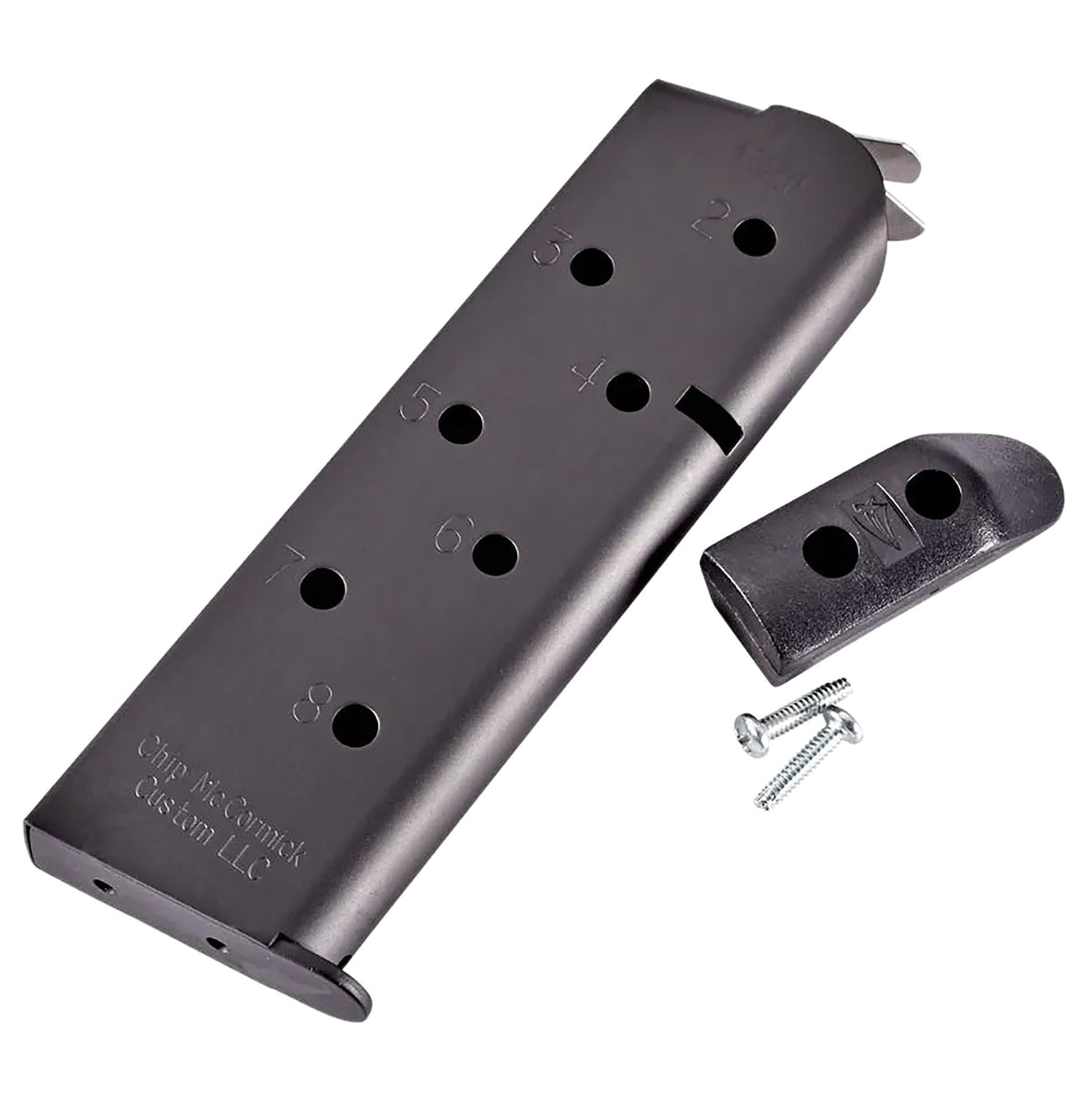 CMC Products MMG45FS8BP Match Grade 1911 Government .45 ACP 8rd USGI Black Stainless Steel