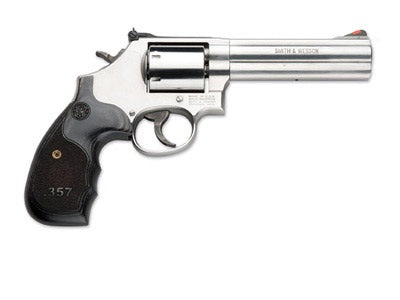 S&W 150854 Model 686 Plus .357 Mag/.38 Spl +P 7rd 5" Stainless Revolver