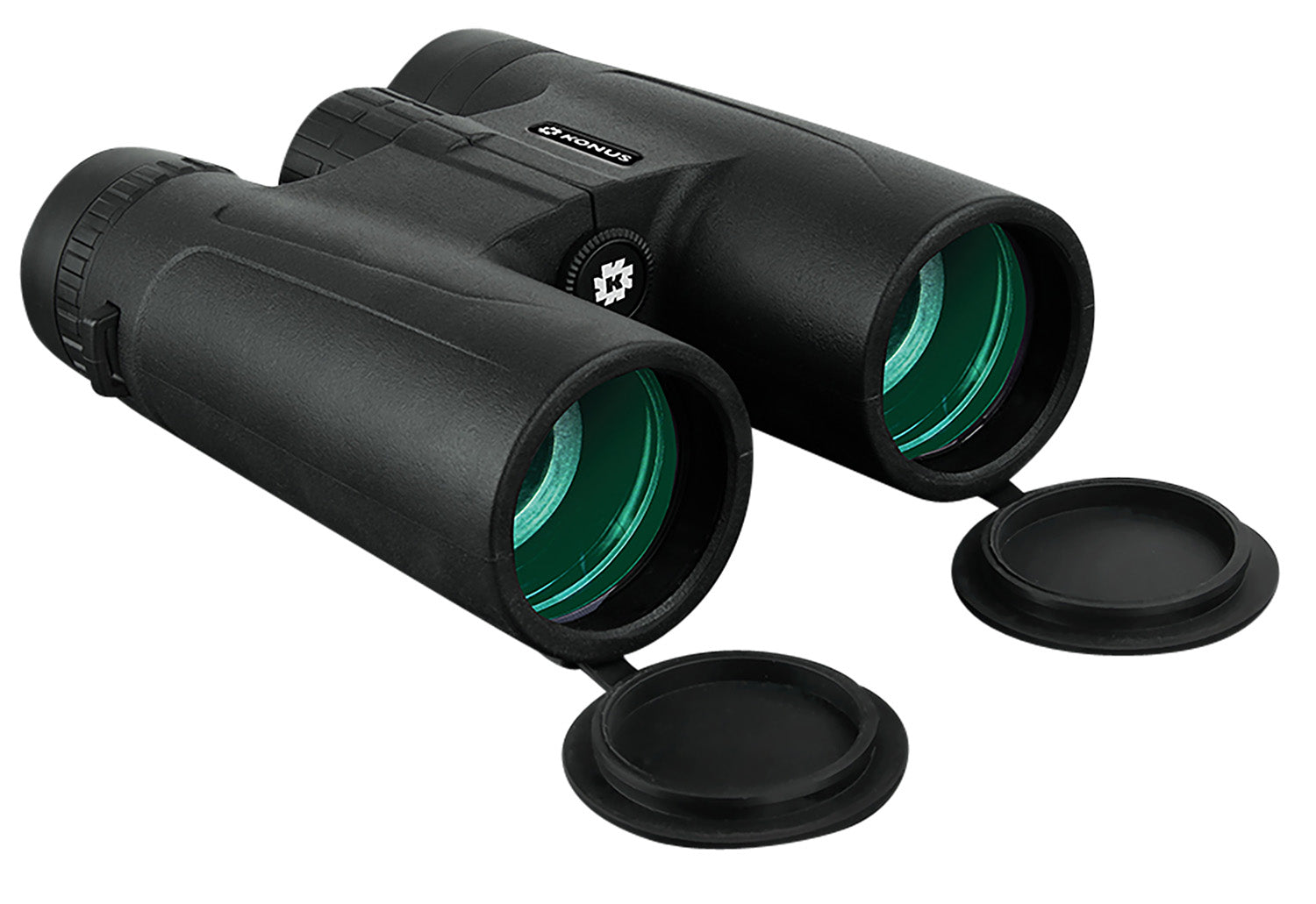 Konus Basic Plus 2006 10x42 BK-7 Roof Prism Binocular Black Rubber Armor