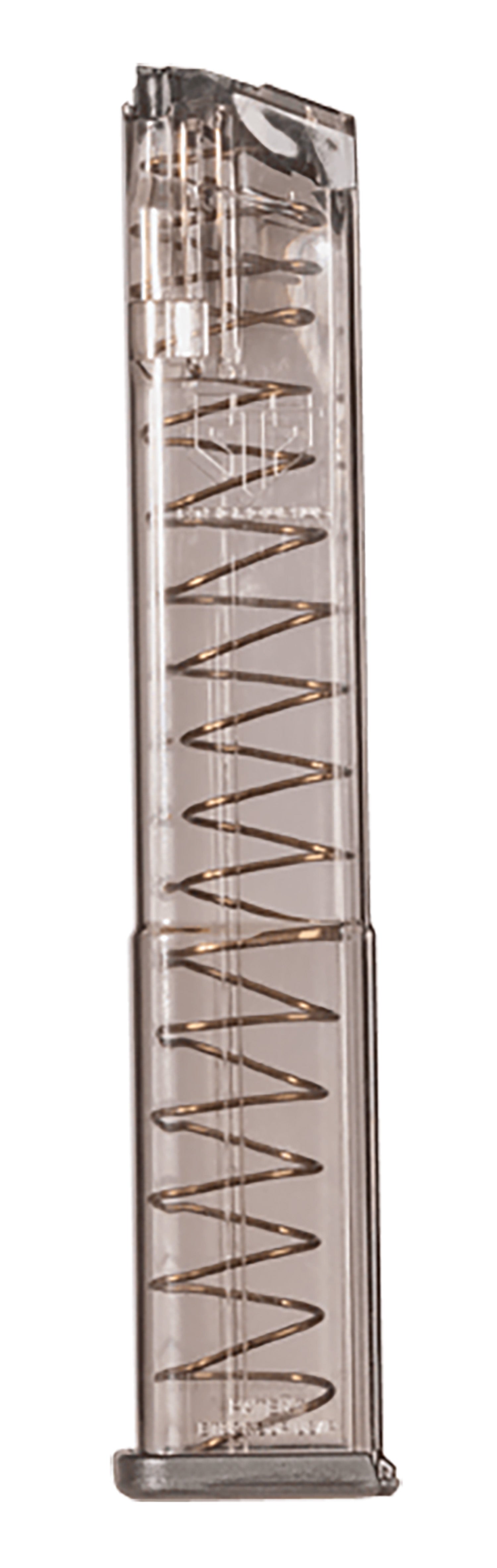 ETS SMKGLK18G2 Glock 18 31-Round 9mm Luger Pistol Magazine Smoke Polymer