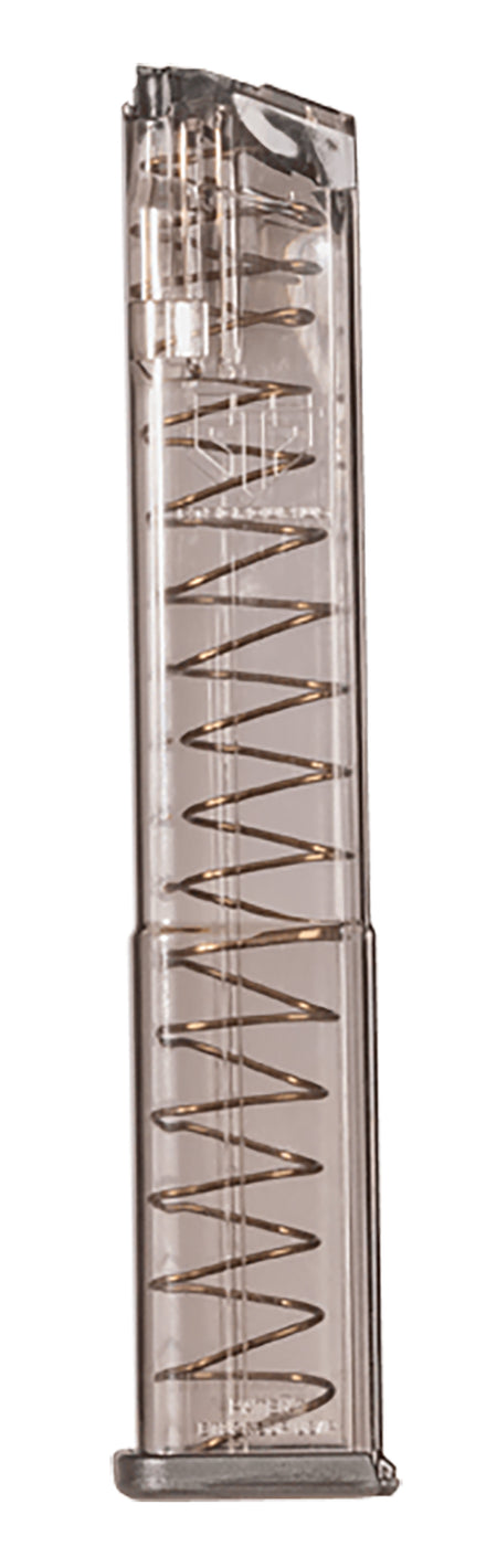 ETS SMKGLK18G2 Glock 18 31-Round 9mm Luger Pistol Magazine Smoke Polymer