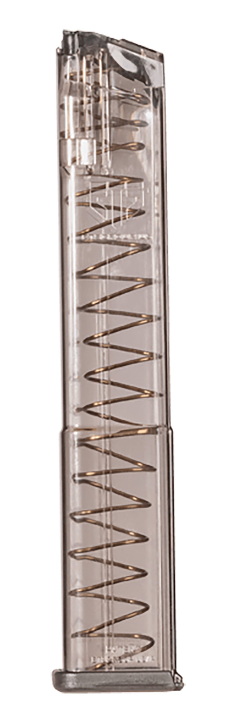 ETS SMKGLK18G2 Glock 18 31-Round 9mm Luger Pistol Magazine Smoke Polymer