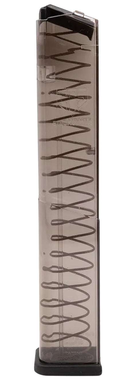 ETS SMKGLK2030 Glock 20/29/40 30-Round Extended 10mm Auto Pistol Magazine Smoke Polymer