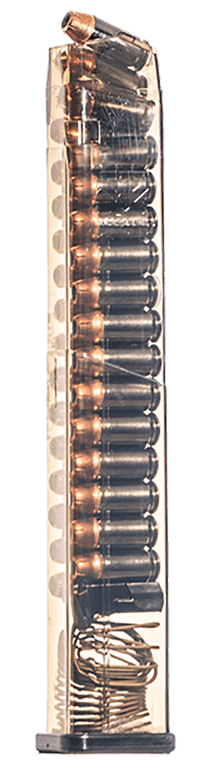 ETS SMKGLK2130 Glock 21/30/41 30-Round Extended .45 ACP Pistol Magazine Smoke Polymer