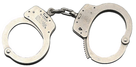Smith & Wesson 350135 100P Stainless Steel Push Pin Double Lock Handcuffs
