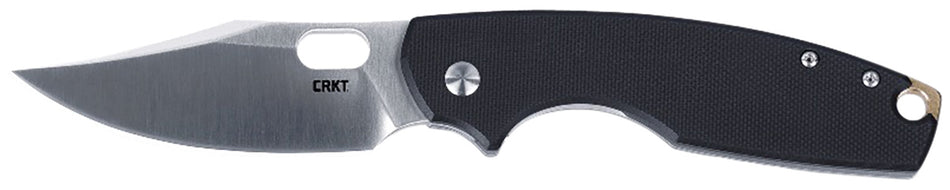CRKT Pilar IV Folding EDC Knife 3.09" Satin D2 Steel Blade G10 Stainless Handle IKBS Bearings Includes Pocket Clip