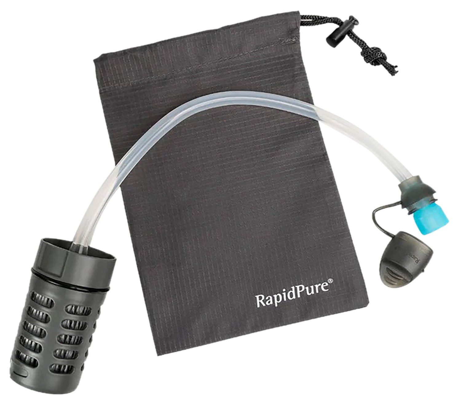RapidPure UltraLight Straw Water Purifier with Travel Pouch (01600105)