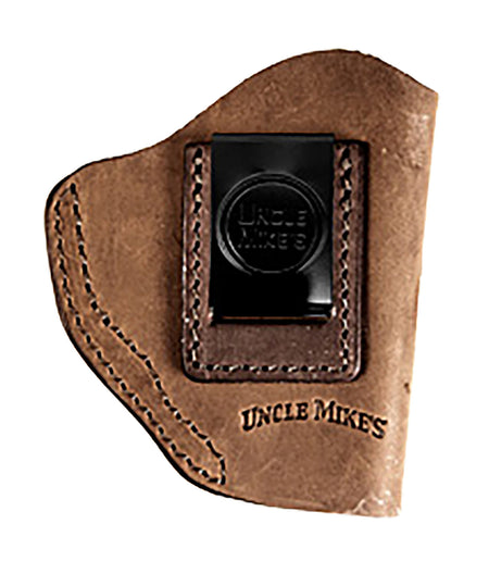 Uncle Mikes 1791 Inside the Waistband Holster Size 02 Brown Leather Right Hand Fits Small Frame Revolvers