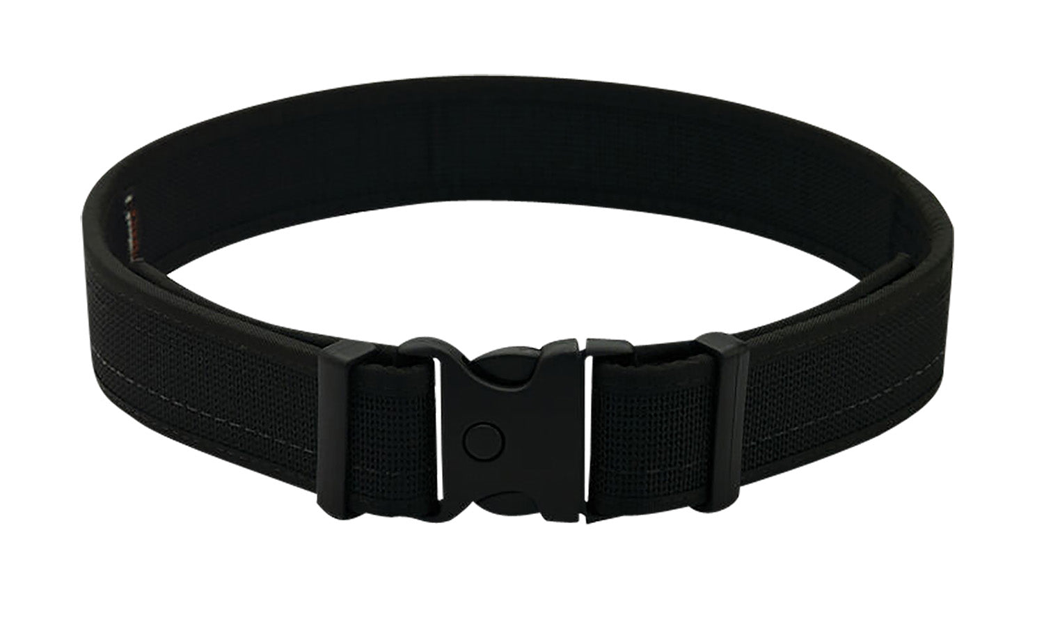 Uncle Mike's BLTUM34/38MBL Matte Black Leather Gun Belt 34/38 1.5" Wide Buckle Closure