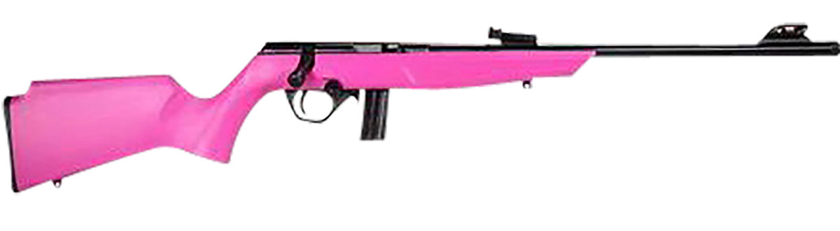 Rossi RB22 Compact .22 LR Rifle, 10+1 Capacity, 16" Barrel, Pink Monte Carlo Stock