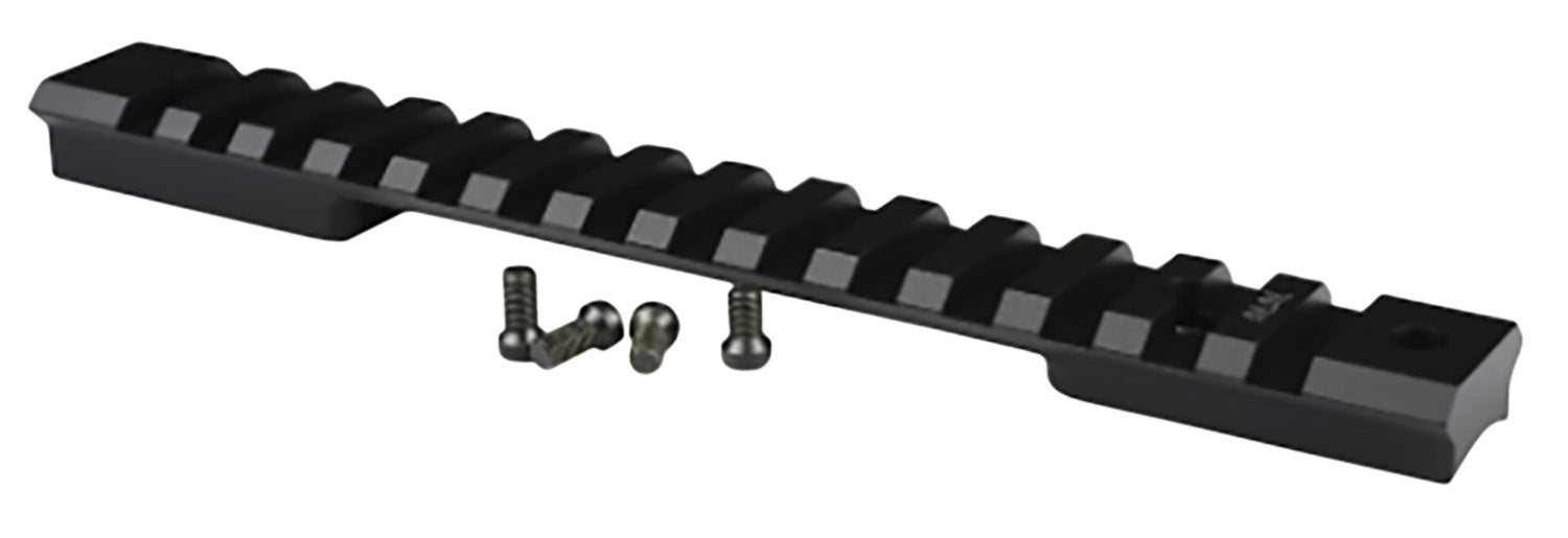 Warne 7664M Mountain Tech 0 MOA Tactical Rail Black Anodized for Savage 110 New Short Action