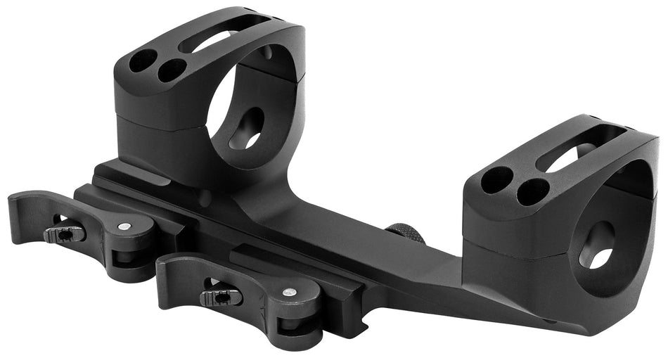 Warne QDXSKEL30TW 30mm Quick Detach X-SKEL Cantilever Scope Mount and Ring Combo Black Anodized MSR