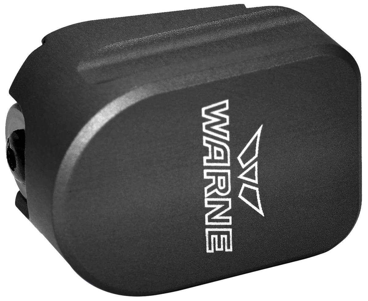 Warne 3306 S&W M&P 9/40 Magazine Extension Black +3 (9mm) / +4 (40S&W)
