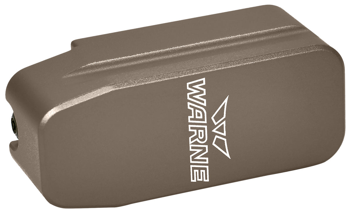 Warne 5003 Flat Dark Earth Aluminum +5rd Extension Compatible with PMAG 5.56 30 Round Magazine