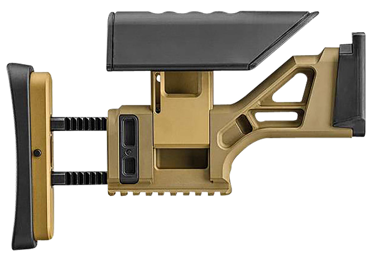FN SSR Rear Stock Assembly FDE Aluminum Adjustable LOP and Cheek Height for SCAR 16S/17S