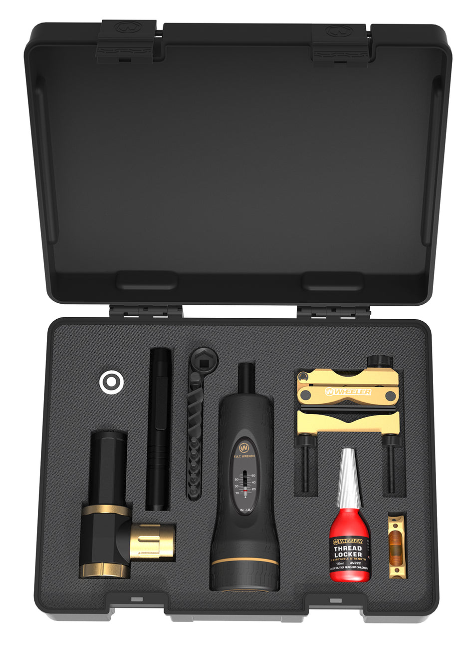 Wheeler Engineering Ultra Scope Mounting Kit with Leveling Tools 1" System