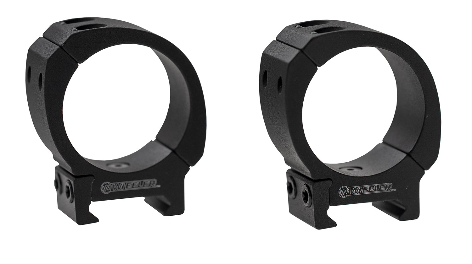 Wheeler Sporter Bi-Weaver Picatinny Scope Rings 34mm High Black