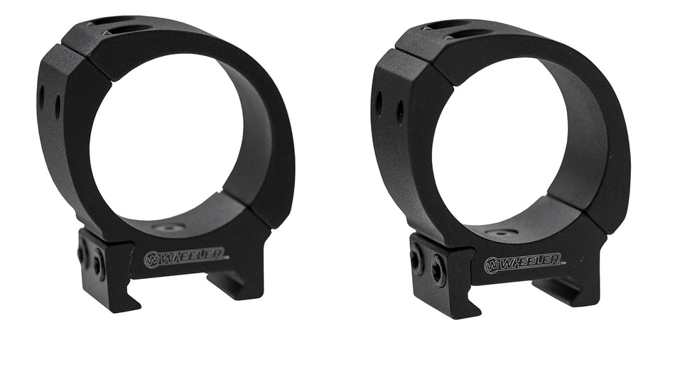 Wheeler Sporter Picatinny Scope Rings Black 30mm High 1133752