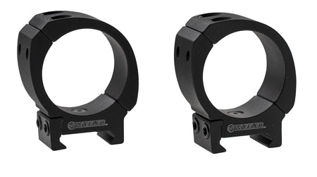 Wheeler Sporter Bi-Weaver Picatinny Scope Rings 1-Inch Low Black