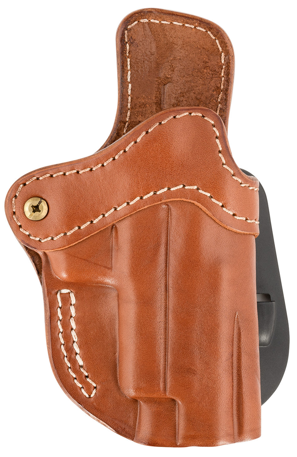 1791 Gunleather ORPDH23CBRR Optic Ready OWB Paddle Holster Size 2.3 Classic Brown Leather Fits Glock 17/21/22/31 RH