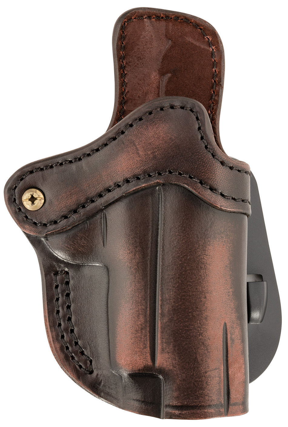 1791 Gunleather ORPDH23VTGR Optic Ready OWB Paddle Holster Size 2.3 Vintage Leather Fits Glock 17/21/22/31 RH