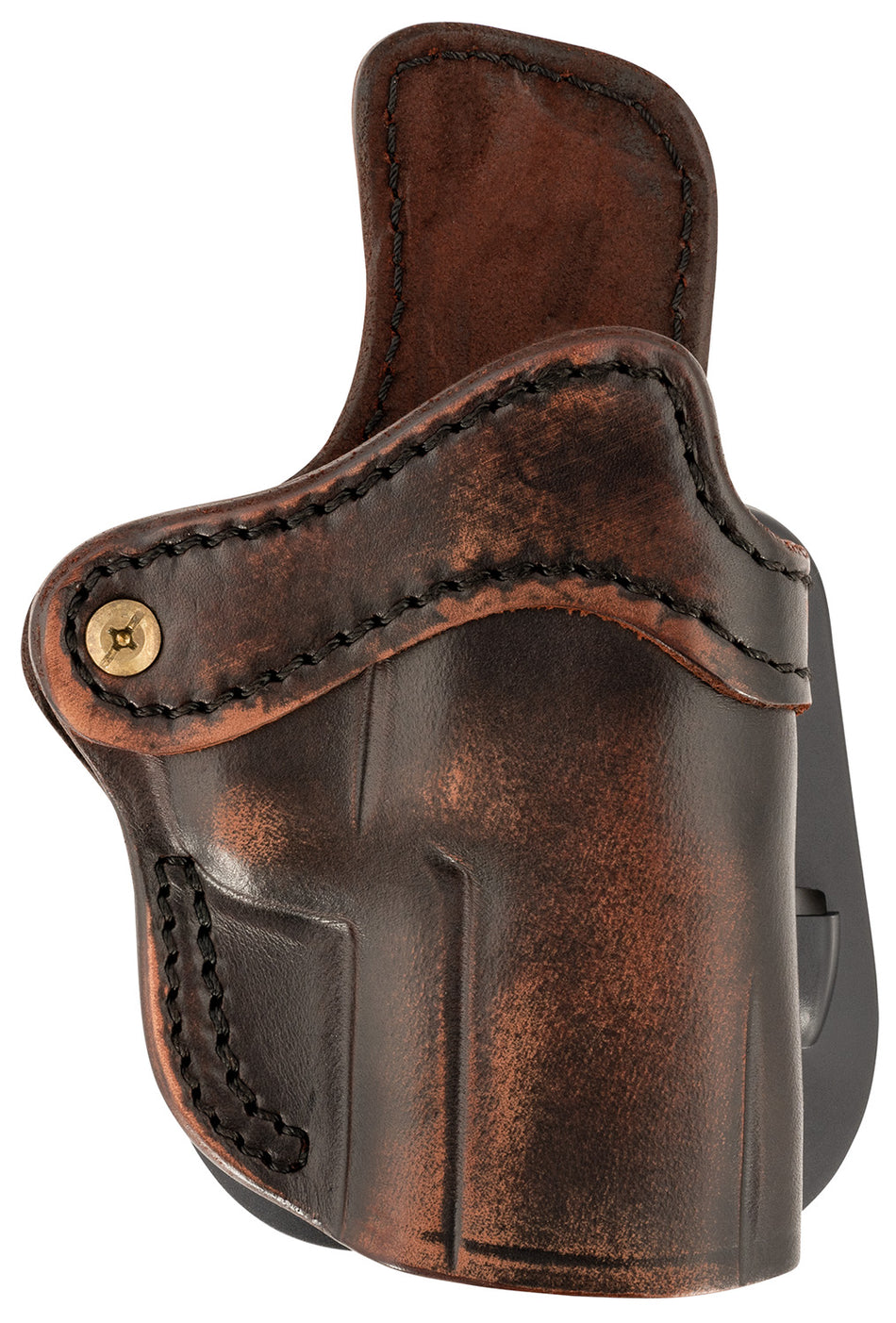 1791 Gunleather ORPDH24SVTGR Optic Ready OWB Paddle Holster Size 2.4S Vintage Leather Fits FN 509/Sig P229/H&K VP9 RH