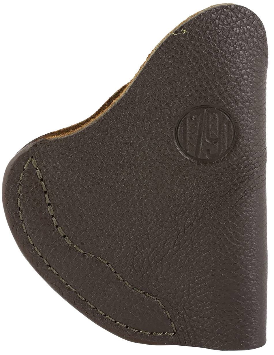1791 Gunleather FCD2BRWL Fair Chase IWB Holster Size 02 Brown Leather Left Hand Fits Ruger LCR Revolver