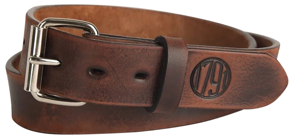 1791 Gunleather BLT013438VTGA Vintage Leather Gun Belt 34/38 1.5" Wide