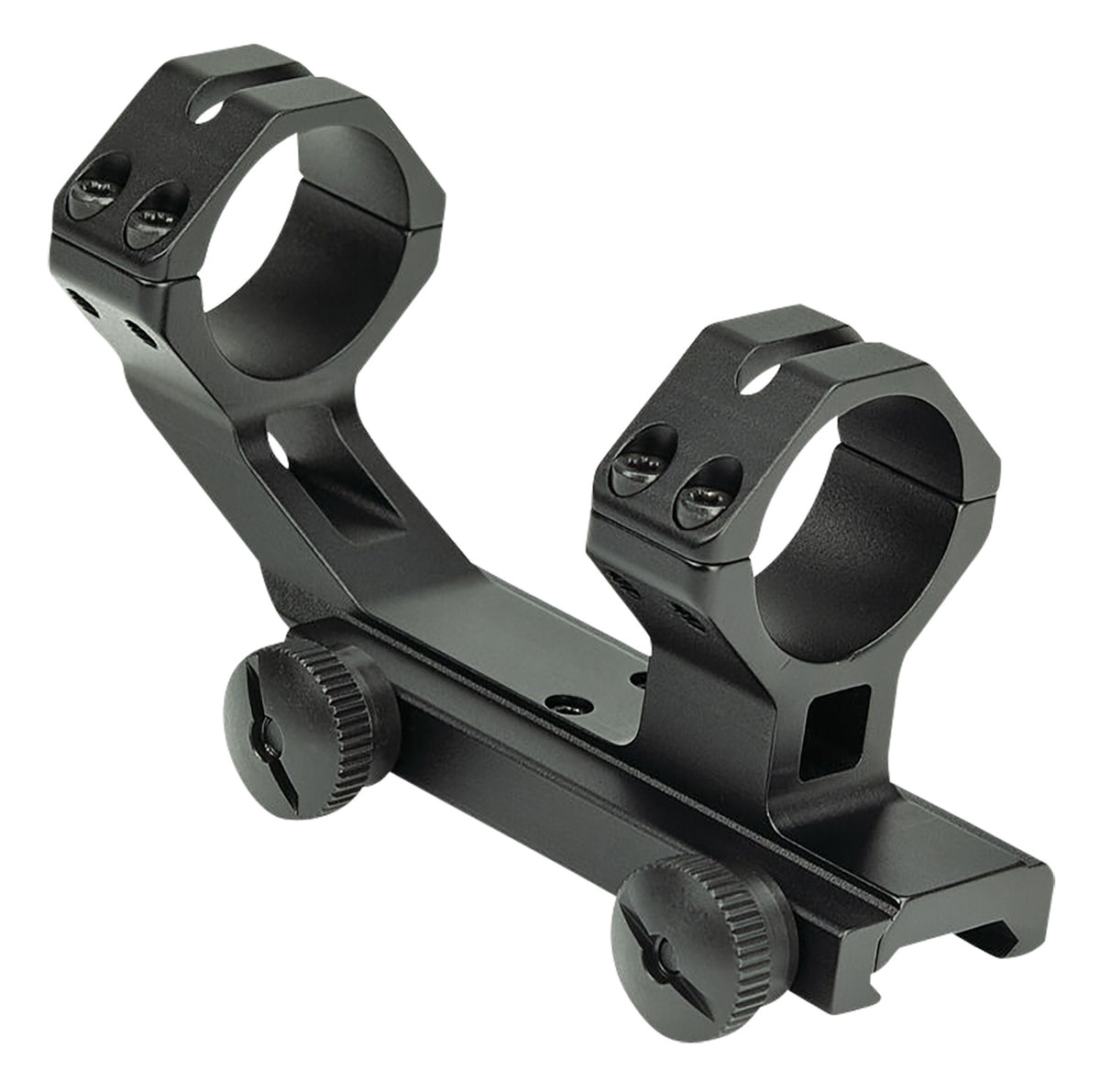 Weaver Mounts 48376 SPR Cantilever Scope Ring/Mount Combo Black Aluminum 1" Tube Fits AR15/M16