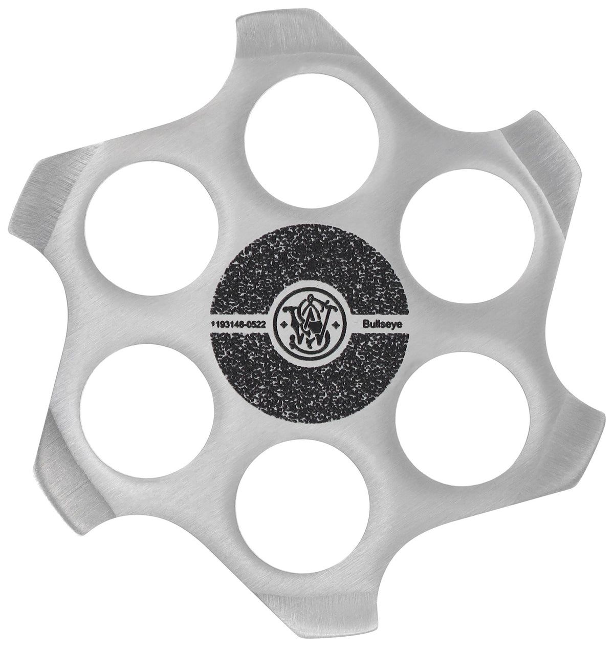 Smith & Wesson M&P Bullseye 1193147 Throwing Circles Stainless Steel Beveled 4 Pack Includes Carry Case
