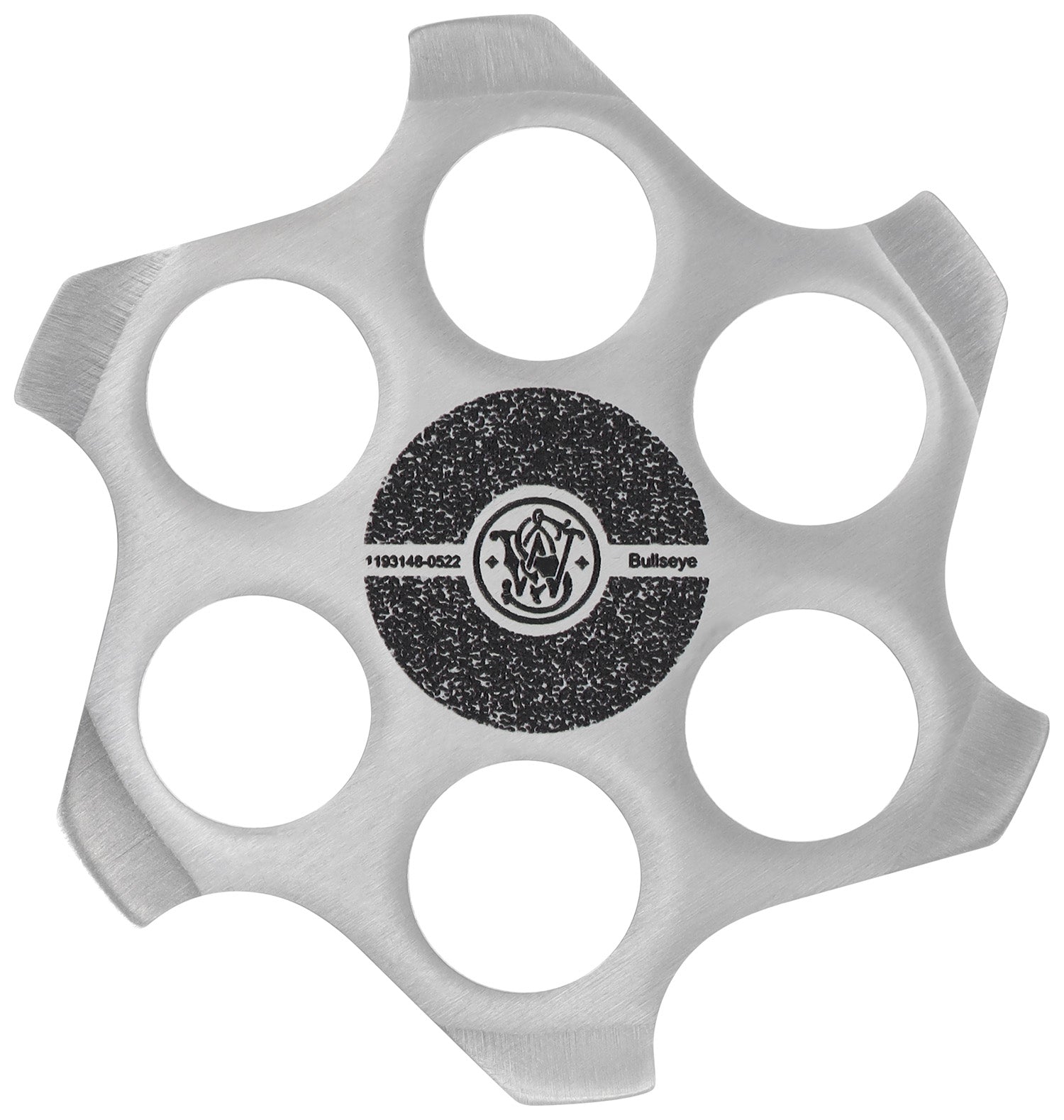 Smith & Wesson M&P Bullseye 1193147 Throwing Circles Stainless Steel Beveled 4 Pack Includes Carry Case