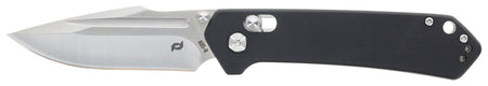 Schrade 1182620 Divergent Folder 3.06" Modified Drop Point Satin AUS-8A Stainless Steel Blade Black G10 Handle