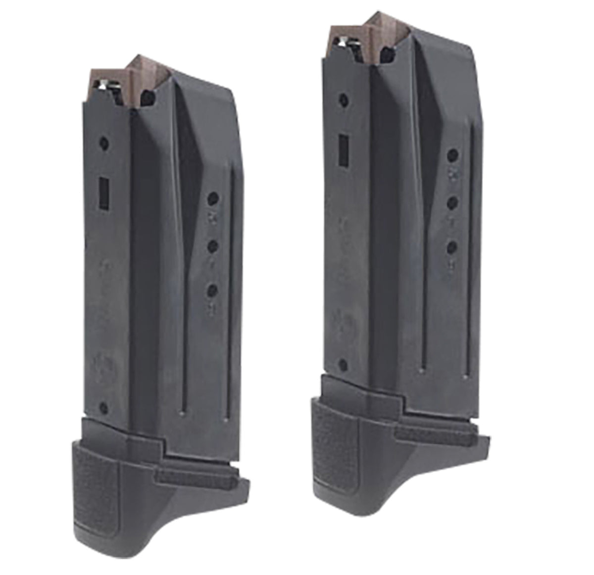 Ruger 90729 Security-380 .380 ACP 10-Round Black Oxide Steel Magazines - 2 Per Pack