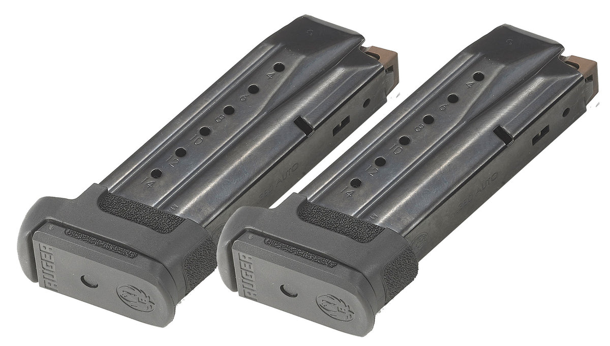 Ruger 90731 Security-380 .380 ACP 15-Round Black Oxide Steel Magazines - 2 Per Pack