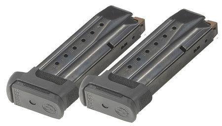 Ruger 90731 Security-380 .380 ACP 15-Round Black Oxide Steel Magazines - 2 Per Pack