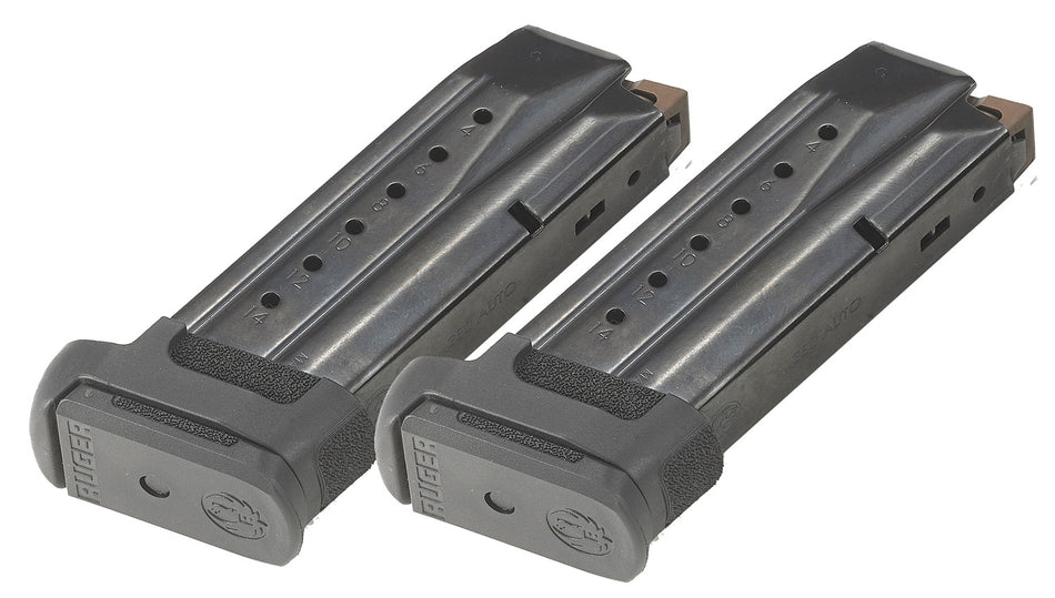 Ruger 90731 Security-380 .380 ACP 15-Round Black Oxide Steel Magazines - 2 Per Pack