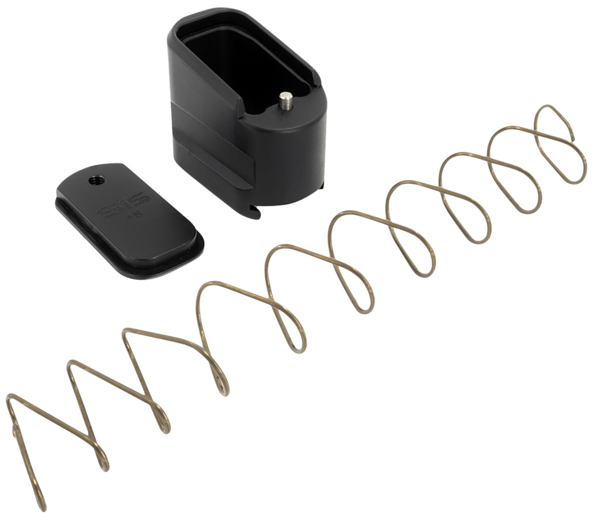 Shield Arms S15 Magazine Extension 5rd Black Anodized Aluminum for Shield Arms S15