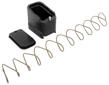 Shield Arms Glock 19/23 Magazine Extension +5 Rounds, Black Anodized Aluminum