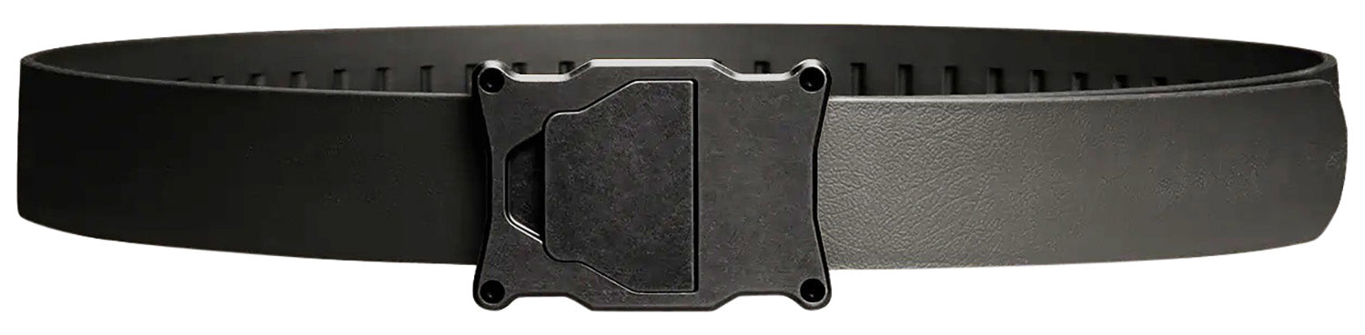Shield Arms APOBLKREGBUCBLKST Apogee Black Ratchet Belt 1.50" Wide One Size Fits All