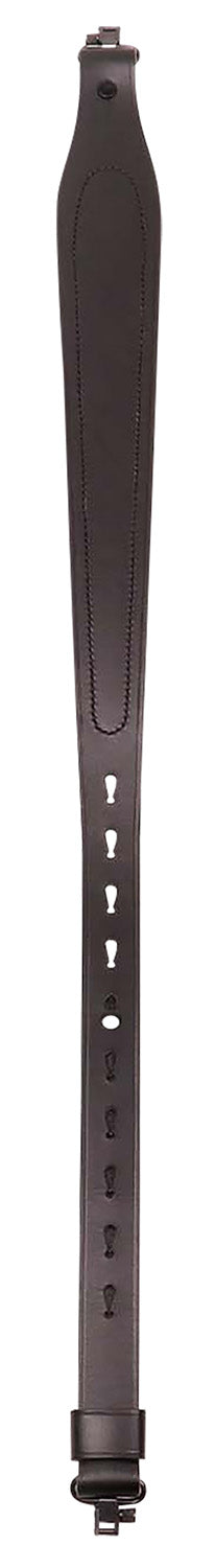 Galco RS19B Black Leather No-Slip Rifle Sling Adjustable 29-42 Inch OAL