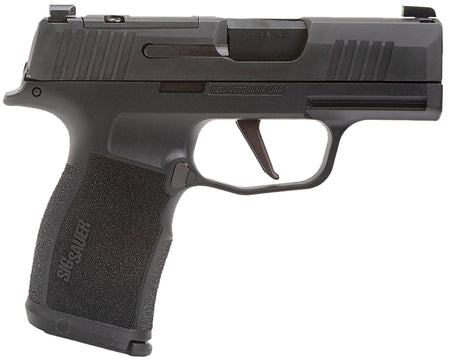 Sig Sauer P365X Micro-Compact 9mm Luger 10+1 Pistol, 3.10" Black Steel Barrel, Optic Ready Serrated Slide & Frame w/Sig Rail, Black Polymer Grips, Right Hand